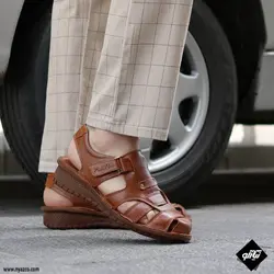 صندل طبی مردانه پلاتین رنگ عسلی