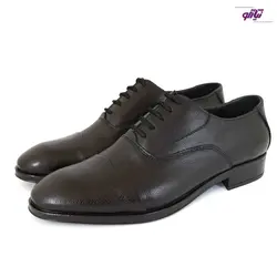 کفش مردانه مجلسی پراگ کد B533 - نیازکو نماد اصیل کفش چرم تبریز