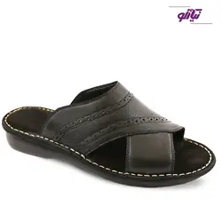 مشخصات، قیمت و خرید دمپایی مردانه پاکو مشکی مدل پاسارگاد