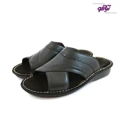 مشخصات، قیمت و خرید دمپایی مردانه پاکو مشکی مدل پاسارگاد