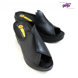 دمپایی زنانه طبی چرم آرزو کد B212