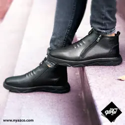 نیم بوت مردانه طاها مدل اسکای کد S01