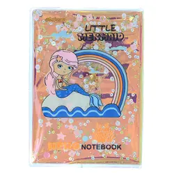 دفتر هولوگرامی آکواریومی طرح پری دریایی و رنگین کمان هیرو