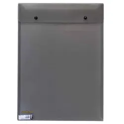 پوشه دکمه دار ارکید A3 دودی 124 پاپکو