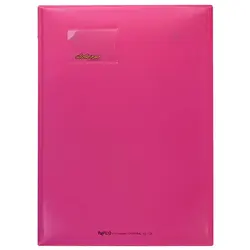 پوشه دکمه دار ارکید A3 قرمز 124 پاپکو