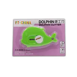 کاتر مینی فانتزی طرح دلفین سبز پررنگ FT-CHINA
