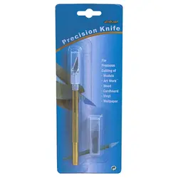 کاتر قلمی 6 تیغ طلایی