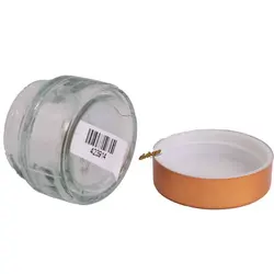 دوات شیشه ای بزرگ در طلایی