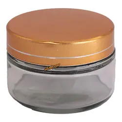 دوات شیشه ای کوچک در طلایی