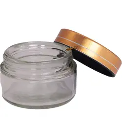 دوات شیشه ای کوچک در طلایی