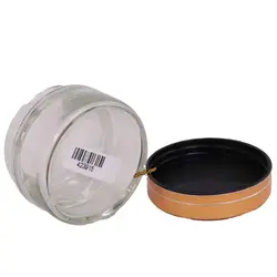 دوات شیشه ای کوچک در طلایی