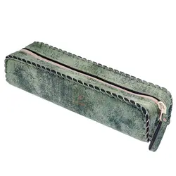 جاقلمی خوشنویسی زیپی سبز نوید