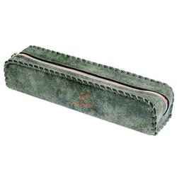 جاقلمی خوشنویسی زیپی سبز نوید