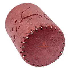 جا قلمی لیوانی قرمز خوشنویسی نوید