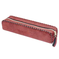 جاقلمی خوشنویسی زیپی عنابی نوید