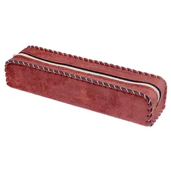 جاقلمی خوشنویسی زیپی عنابی نوید