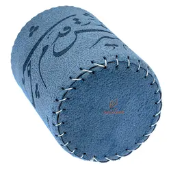 جا قلمی لیوانی آبی خوشنویسی نوید