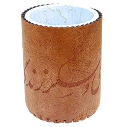 جا قلمی لیوانی شتری خوشنویسی نوید