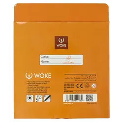 مداد رنگی 24 رنگ جعبه مقوایی طرح فیل ووک WOKE