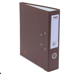 زونکن A4 لبه فلز قهوه ای مدل A1101 تک تحریر - مجد مارکت