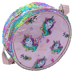 کیف یونی کورن پولک دار یاسی - مجد مارکت