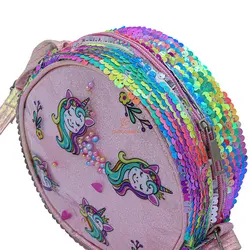 کیف یونی کورن پولک دار یاسی - مجد مارکت