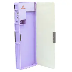 جامدادی 2 درب آهنربایی 533 بنفش طرح یونی کورن - مجد مارکت