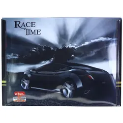 پوشه دکمه دار A5 طرح ماشین مشکی 152 کلیپس - مجد مارکت