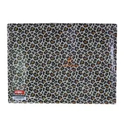 پوشه دکمه دار A5 طرح پلنگی 152 کلیپس - مجد مارکت