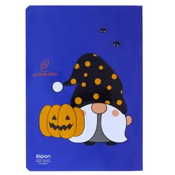 دفتر 60 برگ تک خط کد 215 طرح پیرمرد و کدو الیپون ELIPON - مجد مارکت