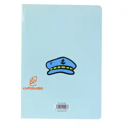 دفتر 60 برگ تک خط کد 220 طرح خرچنگ الیپون ELIPON - مجد مارکت