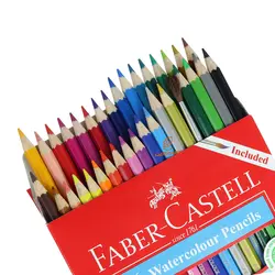 مداد آبرنگی 36 رنگ جعبه مقوایی طرح طوطی فابرکاستل FABERCASTELL - مجد مارکت