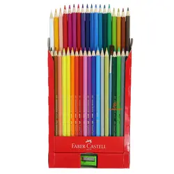 مداد آبرنگی 36 رنگ جعبه مقوایی طرح طوطی فابرکاستل FABERCASTELL - مجد مارکت