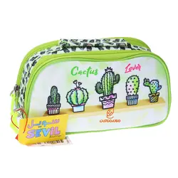 جامدادی کیفی 3061 طرح کاکتوس سویل SEVIL - مجد مارکت