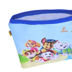 پوشه پارچه ای فانتزی زیپ دار A4 طرح سگ های نگهبان 3067 سویل - مجد مارکت