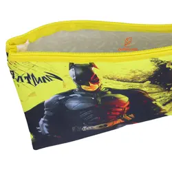 پوشه پارچه ای فانتزی زیپ دار A4 طرح بتمن 3067 سویل - مجد مارکت