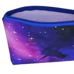 پوشه پارچه ای فانتزی زیپ دار A4 طرح اسب تک شاخ ستاره ای 3067 سویل - مجد مارکت