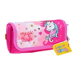 جامدادی فانتزی 3076 سرخابی طرح یونی کورن سویل SEVIL - مجد مارکت