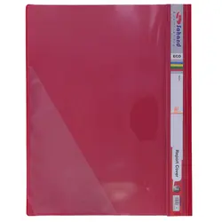 پوشه پلاستیکی شفاف قرمز A4 مدل اکو 4713 سهند - مجد مارکت