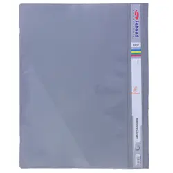 پوشه پلاستیکی شفاف طوسی A4 مدل اکو 4713 سهند - مجد مارکت