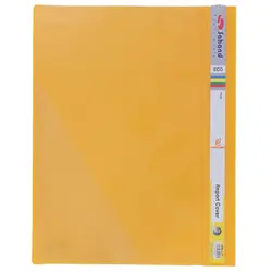 پوشه پلاستیکی شفاف زرد A4 مدل اکو 4713 سهند - مجد مارکت