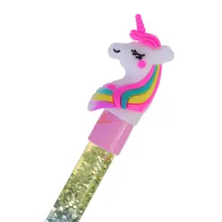 خودکار آکواریومی فانتزی بدنه صورتی طرح یونی کورن - مجد مارکت