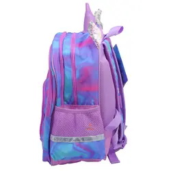 کوله پشتی سه تکه طرح یونی کورن آبی 2688 گلسی برد GLOSSY BIRD - مجد مارکت