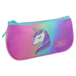 کوله پشتی دو تکه پولک دار طرح یونی کورن 2706 گلسی برد GLOSSY BIRD - مجد مارکت