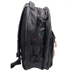 کوله پشتی دخترانه پولک دار مشکی 2666 گلسی برد GLOSSY BIRD - مجد مارکت