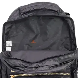 کوله پشتی دخترانه پولک دار مشکی 2666 گلسی برد GLOSSY BIRD - مجد مارکت