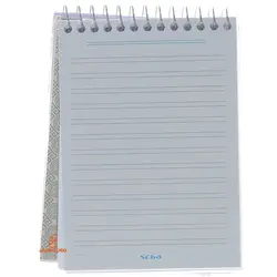 دفترچه یادداشت 100 برگ مولتی V68/2 طرح همبرگر سیبو SIBO - مجد مارکت