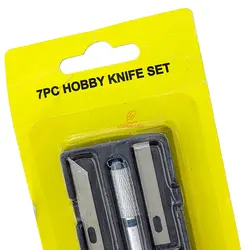 کاتر قلمی فلزی شش تیغ - مجد مارکت