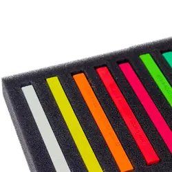 گچ پاستل 12 رنگ مقوایی کوه نور 8582 - مجد مارکت - فروشگاه هنری