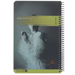 دفتر بولت ژورنال 100 برگ طرح زن با لباس سفید لاین نوت LINE NOTE - مجد مارکت